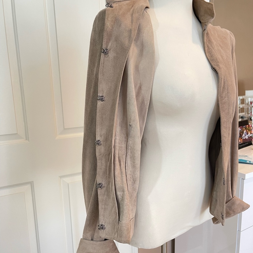Soft suede jacket/shirt